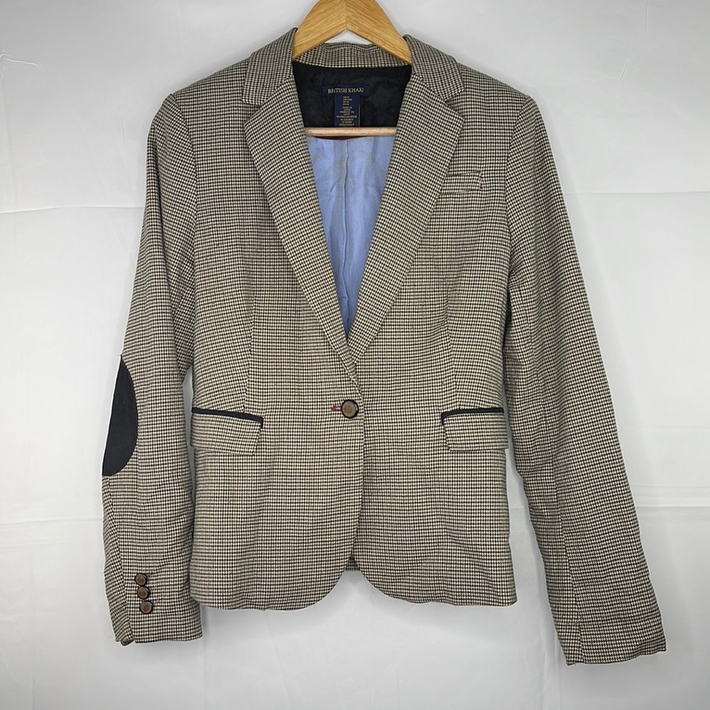 British Khaki blazer, size M, tweed